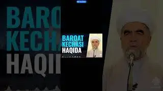 Birodarlar bugun baroat kechasi Shayx Muhamad Sodiq Muhamad Yusuf