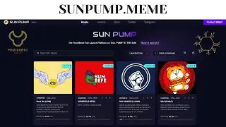 SUNPUMP.MEME как купить мем токен