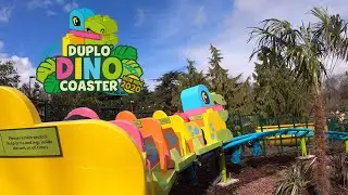 DUPLO Dino Coaster [4K] On Ride POV - LEGOLAND Windsor Resort