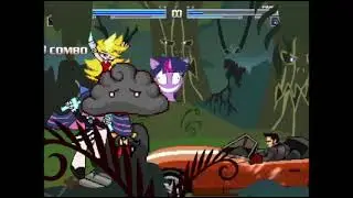 mugen-Claude Speed (me) and Ashley Vs Panty and Stocking