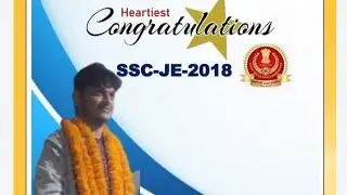 SSC JE 2018 QUALIFIED Pandey sir M.E.S.  #छोटा सा सफर