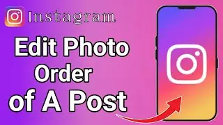 How to change the order of images in an instagram carousel post after publishing