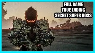 Black Myth Wukong Full Game True Ending Secret Super Boss Walkthrough ENGLISH DUB