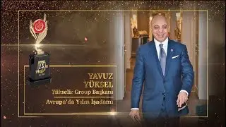 Avrupa'da Yılın İşadamı Yavuz Yüksel