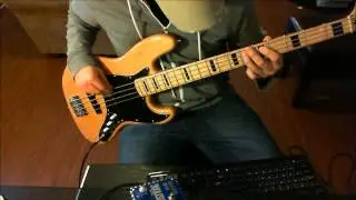 Bass Fuzz Pedal - Blue Clipper - Blend Mod + True Bypass