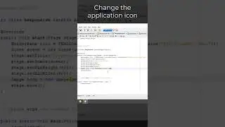 Change the app icon #java #javaprogramming #javatutorial #shorts