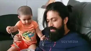 KGF CHAPTER2 TEASER |Yash Failed To Feed Daughter Ayra Yash But Ayra Succeed | Rocking Star Yash