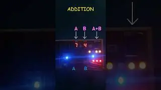 4 Bit Adder Subtractor Design | DIY #electronics #diy #funny #technology #simple #creative #tutorial