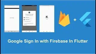 Login With Google In Android App Using Firebase | Google Firebase Sign In | Flutter