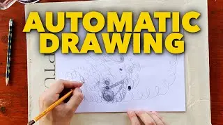 Automatic Drawing with Soothing Meditation Music | Mindful Art Therapy