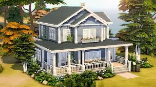 Coastal Windenburg Home 🐚 The Sims 4 Speed Build | No CC