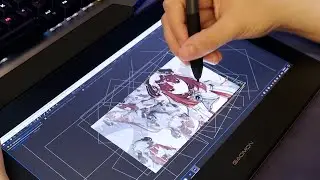 Editing with a Pen Display | GAOMON PD1220 Tablet Mini Review