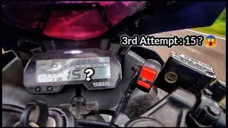 R15 V3 || Top Speed || 6th Gear Challenge || 150+