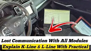Lost Communication With All Modules || Explaine & Fix K-line + L-Line 🔥