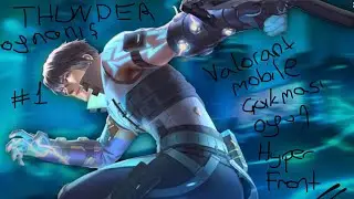 VALORANT MOBILE ÇAKMASI OYUN|Hyper Front|Thunder Oynanış |Türkçe|