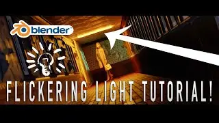 How to make Flickering Lights in Blender 3d: Easy Tutorial