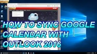 How to sync Gmail calendar to Outlook 2016-2021
