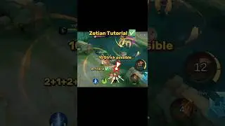 Zetian Skill Combo Tutorial Mobile legends 
