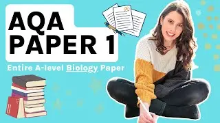 Biology A-level 2025 exams 2025. OLD VERSION AQA paper 1 -see description for new one