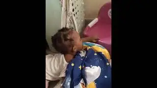 9 months African baby boy, wait for it. #viral