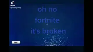oh no fortnite it's broken #fortnite