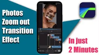 Create Photos zoom out effect in Lumafusion.