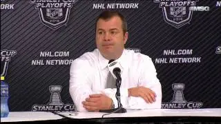 Alain Vigneault Postgame -- 4/20