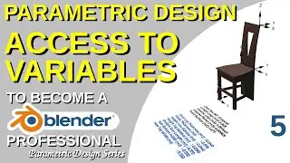 Blender Geometry Nodes Parametric Design - Access Variables In Node Tree