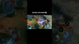 ZILONG EARLY GAME 🏃 VS LATE GAME  💀 #mlbb