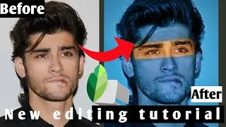 snapseed Editing Tutorial | How to create light shadow Portrait effect on face editing