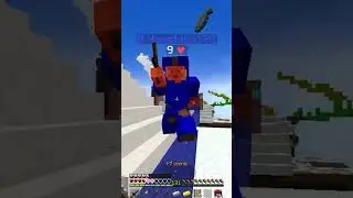 Топовый 🙃👍 пуш в Бед Варс на Hypixel #shorts