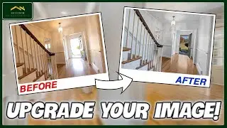 BEFORE AND AFTER OF REAL ESTATE IMAGE !