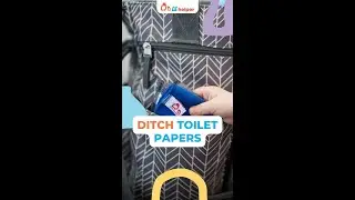 Ditch Toilet Papers and switch to Lil Helper Reusable Cloth Wipes (Lil Helper) 