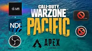 Easy : Dual PC streaming setup with M1 Mac (WITHOUT CAPTURE CARD) - Best OBS setting for Warzone