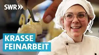 Schaffen sie diese Konditorei-Prüfung? Drei Konditor Azubis backen Zuckerskulpturen und Pralinen
