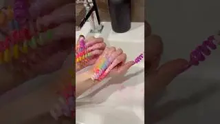 kıvırcık tırnak banyosuuuı / curly nail shower 