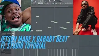 MAKING A JETSONMADE / DABABY TYPE BEAT | *FOR BEGINNERS* | FL Studio Tutorial STOCK PLUGINS ONLY