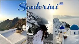SANTORINI 🇬🇷Fira Oia Pyrgos Imerovigli 💙Co i gdzie zjeść na Santorini 🍽