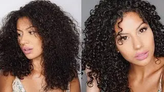 How to Deep Condition Curly Hair | Shea Moisture Manuka Honey | 3b Curls