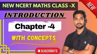 NEW NCERT MATHS CLASS- X ||  Chapter-4 || Introduction ||Quadratic Equation ||