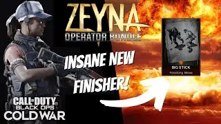 Zeyna Bundle - Nitro Skin, 3 Weapon Blueprints, Big Stick Finishing Move Preview, and MORE!