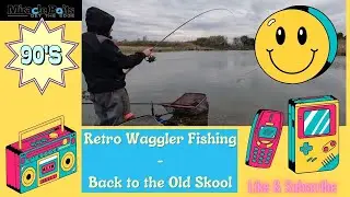 Retro Waggler Fishing #coarsefishing #floatfishing #1maggotchallenge