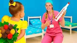¡Eva en el hospital! Una historia infantil sobre manos sucias y microbios