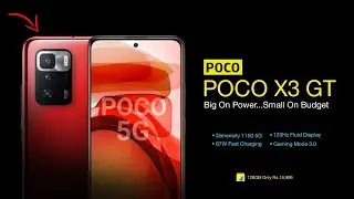 POCO X3 GT - Budget Beast With New 5G Processor⚡ | Confirmed Price & India Launch Date! | poco x3 gt