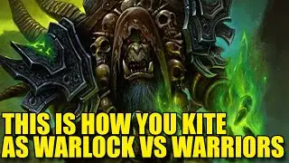 THIS IS HOW YOU KITE AS WARLOCK VS MELEES - DESTRUCTION WARLOCK 3V3 | The War Within Undermined PvP