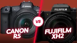 Fujifilm XH2 vs Canon EOS R5: The Ultimate Portrait Battle! Fuji X-H2