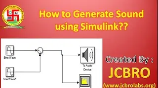 How to generate sound using simulink??