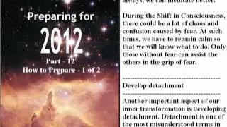 Preparing for 2012 - (Part-12) - How to prepare 1 of 2