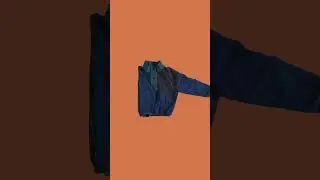 Folding the Pogonip Pullover in the Packaway Pocket #fridaypatterncompany #sewing