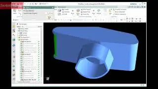NX 12.0 | SIEMENS | Walkthrough - Sweep Along Guide